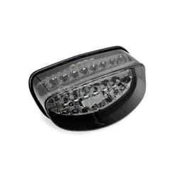 Motorcycle LED Rear Brake Signal Lamp TailLight For Honda CB250 CB600 - smoke