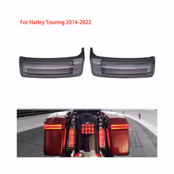 2xMotorcycle LED Saddlebag Turn Lamp Light Brake Run Light For Harley - LED Light 2014-2022
