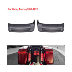 2xMotorcycle LED Saddlebag Turn Lamp Light Brake Run Light For Harley - LED Light 2014-2022