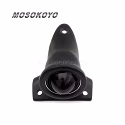 Retro Motorcycle Taillight W/ License Plate Light Grill Tail Brake Stop - Grille Black