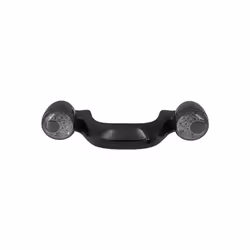 Motorcycle LED Rear Turn Signal Brake Light Bar Smoke/Amber Lens Black/Chrome - E Turn Signal Light