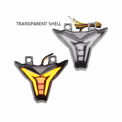 Motorcycle LED Tail Light For KAWASAKI Z1000 Z 1000 ZX-10R ZX 10R Ninja - Clear