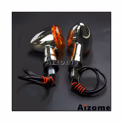 Motorcycle Front Turn Signals Light For Suzuki Boulevard M109R VRZ1800 - 1 Pair Front