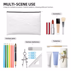 Makeup Bag Urban Decay Naked Palette Cosmetic Organizer Tyvek Paper Bags Zipper Pouch
