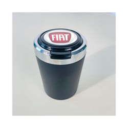 Ashtrays Car cigarette ashtray cup with lid with LED light portable detachable - black