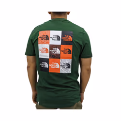 The North Face 009015 Mens Graphic T Shirts - Forest Green, M