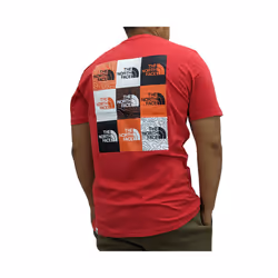 The North Face 009015 Mens Graphic T Shirts - Red, S