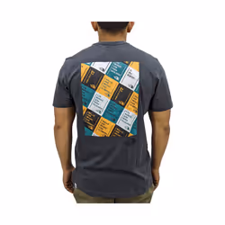 The North Face Mens Graphic T Shirts Story Box Tee - Charcoal Grey, M