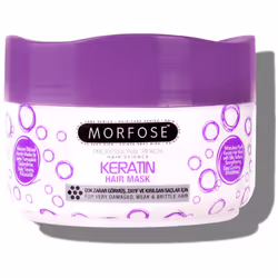 Morfose Keratin Hair Mask for Curls  Frizzy  Bleached Hair  Deep Conditioning with Improved Elasticity  500ml