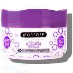 Morfose Keratin Hair Mask for Curls  Frizzy  Bleached Hair  Deep Conditioning with Improved Elasticity  500ml