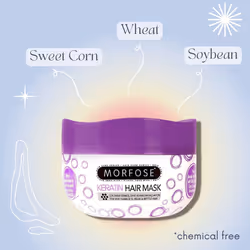 Morfose Keratin Hair Mask for Curls  Frizzy  Bleached Hair  Deep Conditioning with Improved Elasticity  500ml