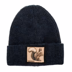Gorro Con Dobladillo Y Etiqueta En La Frontal Jfbn18w04 Hombre - blue, TU