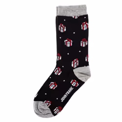 Calcetines CaÃ±a Alta Y PuÃ±o AntipresiÃ³n Wjflsfunch04-multicolor Mujer - black, TU