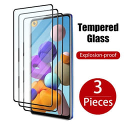 3PCS Screen Protector for Samsung A05 A15 A25 A35 A55 A14 A24 A34 A54 A51 A52 A53 A13 M32 Protective Glass for Xiaomi Redmi No - Samsung Galaxy A54 5G