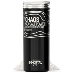 Immortal NYC 'Chaos' SEA SALT' TEXTURE/VOLUME POWDER- Flexible Extra Strong Hold - Natural Matte Look - 0.7oz/20gr (1 jar not 3)