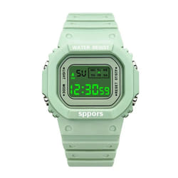 Kids Digital Watch Luminous Alarm Watch for Boys Girls - style2 green