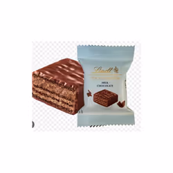 Lindt Choco Wafer Milk Chocolate & Hazelnut 135g - Pack Of 8