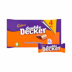 3 x Cadbury Double Decker Chocolate Bar 4 Pack 149.2g