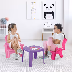 Dolu Unicorn Table and Chairs Set