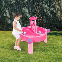 Dolu Pink Unicorn Sand Pit and Water Table Kids Toy Activity Play Indoor Outdoor