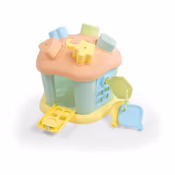 Dolu Shape Sorter Sweet House with Lockable Doors