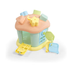Dolu Shape Sorter Sweet House with Lockable Doors