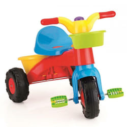 Dolu Toddler My First Ride On Three Wheel Trike Pedals Multicolour