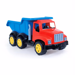Dolu Large Truck - 83 Cm Red & Blue