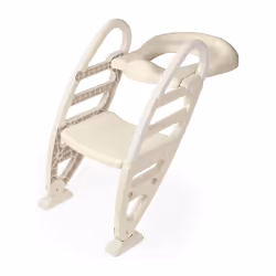 Dolu Toilet Trainer With Adjustable Non-Slip Ladder - Beige