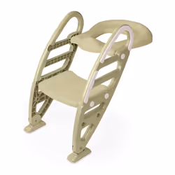 Dolu Toilet Trainer With Adjustable Non-Slip Ladder - Green