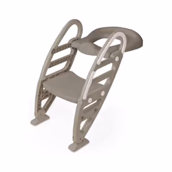 Dolu Toilet Trainer With Adjustable Non-Slip Ladder - Grey