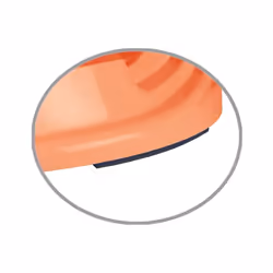 Dolu Toddlers Bathroom Educational Development Training Potty Orange