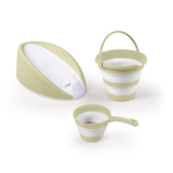 Dolu Triple Baby Bath Set - Eco Green