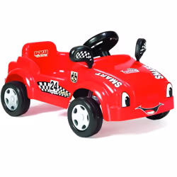 Dolu Toddler Kids Car Pedal Operated Ride On Car Red Outdoor Garden