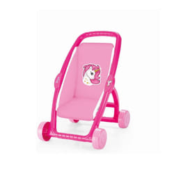 Dolu Childrens Baby Doll Pink Unicorn Themed Stroller
