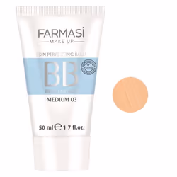 Farmasi 51104171, BB cream, 50 ml, Women, Universal skin, Medium, Beige