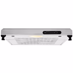 Beko HNS61110X 60cm Visor Cooker Hood, 205 m³/h, Ducted, E, B, C, 68 dB