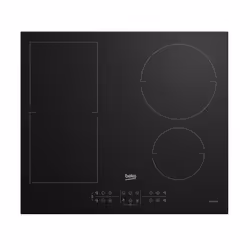 Beko HII64200FMT, Black, Built-in, 60 cm, Zone induction hob, 4 zone(s), 4 zone(s)