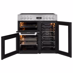 Leisure PR90C530X 90cm Electric Range Cooker with Three Ovens