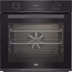 Beko BBXIM17300DX 60cm Built-In Single Multi-function Oven with AeroPerfect™, Medium, Electric, 72 L, 2500 W, 72 L, Multitech
