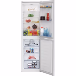 Beko CFG3582W Freestanding Frost Free Fridge Freezer with Freezer Guard