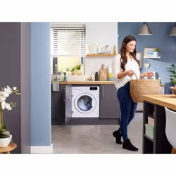 Beko b100 WTIK76151F Integrated 7kg 1600rpm Washing Machine with Quick Programme