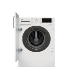 Beko b100 WTIK86151F Integrated 8kg 1600rpm Washing Machine with Quick Programme