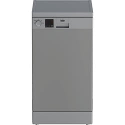 Beko DVS04020S Freestanding Slimline Dishwasher with Quick Programmes