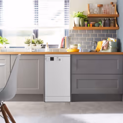 Beko DVS05C20W Freestanding Slimline Dishwasher with Quick Programmes - Additional view 7