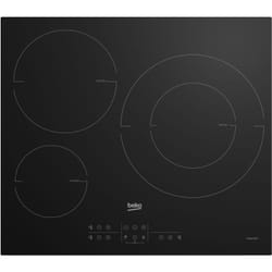 Beko HII63205MT hob Black Built-in 58 cm Zone induction hob 3 zone(s)