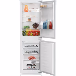 Zenith ZICSD355 Integrated 50:50 Combi Fridge Freezer, 265 L, SN-ST, 37 dB, 4.7 kg/24h, F, White