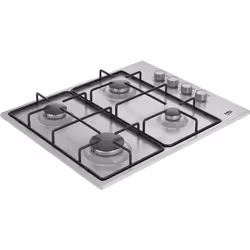 Beko CIHYG21SX 60cm Gas Hob with Side Knob Controls