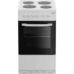 Zenith ZE503W 50cm Single Oven Electric Cooker