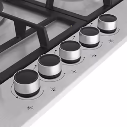 Beko HIAW75225SXE 75cm Front Control Gas Hob - Additional view 5